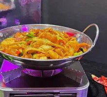 Dry Pot Intestine and Wheat Gluten