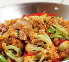 Spicy Cauliflower in Hot Pot