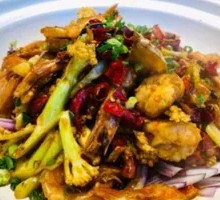 Spicy Prawn Stir-fry