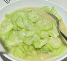 Stir-Fried Loofah