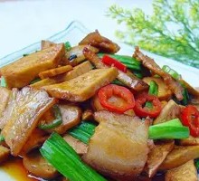 Smoked Pork and Clay Pot Tofu