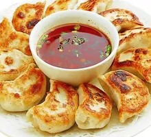 Ice Flower Pan-Fried Dumplings, Handmade 12 Pieces