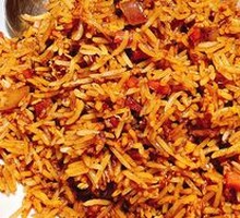 Red Onion Sauce Fried Rice