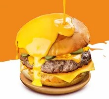 Cheese Lava Burger