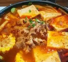 Kimchi Beef Noodle Pot