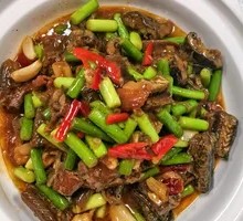 Stir-fried Eel