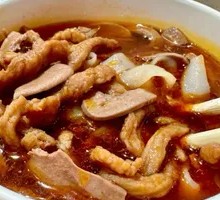 Pork Liver and Kidney with Rice Noodles