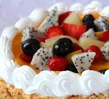 Fruit Cream Cake