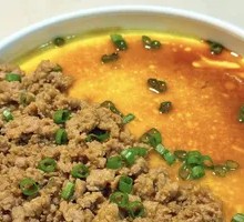 Minced Meat Steamed Egg