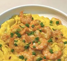 Shrimp and Egg Custard