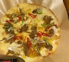 Steak Pizza