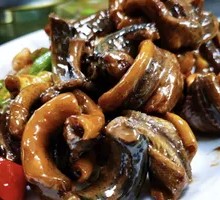Braised Eel in Brown Sauce