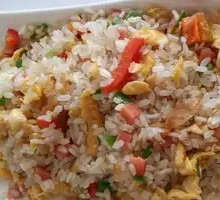 Egg and Ham Fried Rice