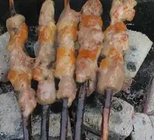 Grilled Fresh Lamb Skewers