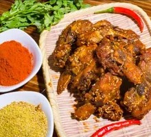 Marinated Smoked Chicken Frame