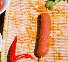 Burst-Fried Sausage