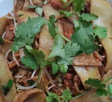 Egg Stir-fried Tofu Noodles