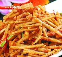 Dry-Fried Lotus Root