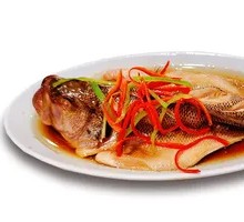 Steamed Sea Bass