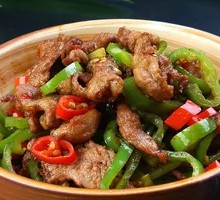 Farmhouse Stir-Fried Pork with Bamboo Rice