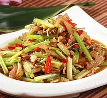 Stir-fried Yellow Beef