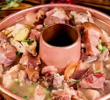 Preserved Pork Rib Hot Pot
