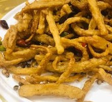 Dry-Fried Lotus Root Strips