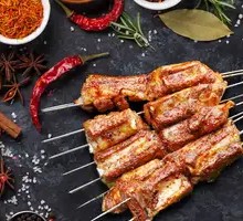 Grilled Lamb Ribs with Gaba Dong