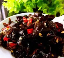 Cold-mixed black fungus