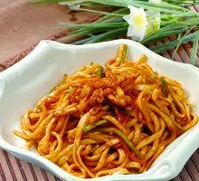 Egg and Pork Noodles Stir-Fry