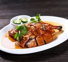 Roast Goose with Steamed Chicken Rice