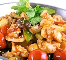 Spicy Frog Rice Bowl
