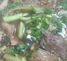 Beef and Ox Tripe Stir-fry