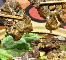 Goat Spine Hot Pot
