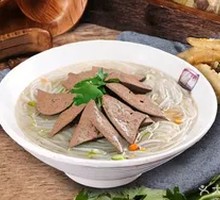 Crispy Fish Ball Pig Liver Noodles