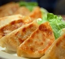 Pork and Napa Cabbage Pan-Fried Dumplings