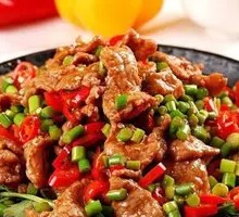 Grilled Beef on Iron Plate