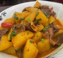 Potato and Beef Brisket