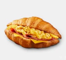 Egg and Cheese Beef Croissant
