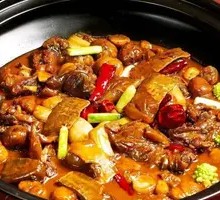Stewed Turtle, Pig Trotter and Male Chicken