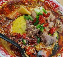 Spicy Beef with Oil-Poured Mala Flavor