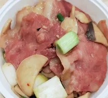 Bacon Stir-fried with King Oyster Mushroom