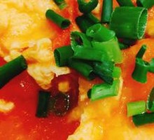 Scrambled Eggs with Tomatoes