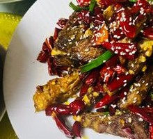 Roasted Lamb Ribs with Garlic Pork Ribs