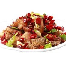 Braised Fish with Glutinous Rice Cake