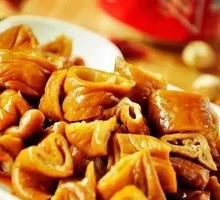 Braised Intestines in Soy Sauce