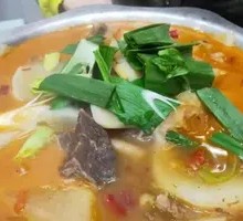 Radish and Lamb Hot Pot