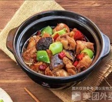 Chicken with Enoki Mushrooms and Tofu Puffs Rice Bowl