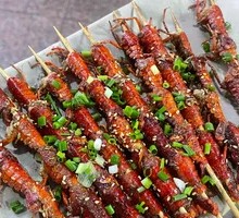 Charcoal-Grilled Shrimp Balls