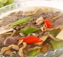 Pork Liver and Egg Stew